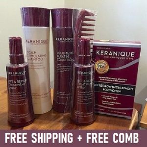 Keranique Hair Regrowth System For Women 7 Pc Kit